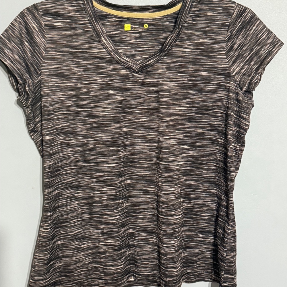Gray V-Neck Women's Sweatshirt Gently Used - Picture 5 of 16